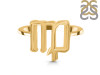 Virgo Zodiac Plain Silver Jewelry Set PS-RDR-3094/RDE-1502/RDB-187/RDC-25.