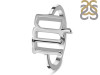 Virgo Zodiac Plain Silver Jewelry Set PS-RDR-3094/RDE-1502/RDB-187/RDC-25.