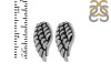 Plain Silver Angel Wing Stud Earring PS-RDE-616.