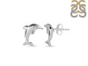 Plain Silver Dolphin Stud Earring PS-RDE-622.