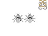 Plain Silver Spider Stud Earring PS-RDE-624.
