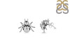 Plain Silver Spider Stud Earring PS-RDE-624.