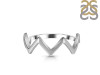Plain Silver Ring PS-RDR-480.