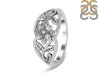 Plain Silver Flower Ring PS-RDR-560.