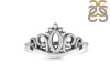Plain Silver Tiara Ring PS-RDR-603.