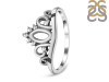 Plain Silver Tiara Ring PS-RDR-603.