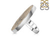 Psilomelane Dendrite Adjustable Ring-ADJ-R PSD-2-101