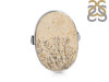Psilomelane Dendrite Adjustable Ring-ADJ-R PSD-2-104