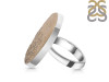 Psilomelane Dendrite Adjustable Ring-ADJ-R PSD-2-104