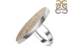 Psilomelane Dendrite Adjustable Ring-ADJ-R PSD-2-105