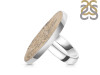 Psilomelane Dendrite Adjustable Ring-ADJ-R PSD-2-110