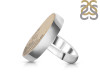 Psilomelane Dendrite Adjustable Ring-ADJ-R PSD-2-127