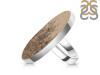Psilomelane Dendrite Adjustable Ring-ADJ-R PSD-2-86
