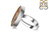 Psilomelane Dendrite Adjustable Ring-ADJ-R PSD-2-88