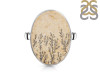 Psilomelane Dendrite Adjustable Ring-ADJ-R PSD-2-97