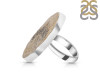 Psilomelane Dendrite Adjustable Ring-ADJ-R PSD-2-98