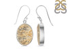 Psilomelane Dendrite Earring-E PSD-3-17