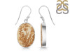 Psilomelane Dendrite Earring-E PSD-3-29