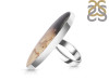 Plumroot Agate Adjustable Ring-ADJ-R PTJ-2-11