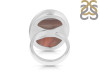 Red Botswana Agate Adjustable Ring-ADJ-R RBA-2-11
