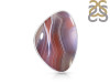 Red Botswana Agate Adjustable Ring-ADJ-R RBA-2-27