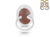 Red Botswana Agate Adjustable Ring-ADJ-R RBA-2-28