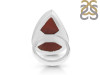Red Botswana Agate Adjustable Ring-ADJ-R RBA-2-29