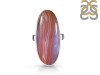 Red Botswana Agate Adjustable Ring-ADJ-R RBA-2-35
