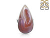 Red Botswana Agate Adjustable Ring-ADJ-R RBA-2-39