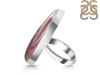 Red Botswana Agate Adjustable Ring-ADJ-R RBA-2-39