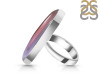 Red Botswana Agate Adjustable Ring-ADJ-R RBA-2-46
