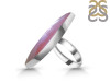 Red Botswana Agate Adjustable Ring-ADJ-R RBA-2-5