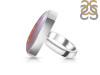 Red Botswana Agate Adjustable Ring-ADJ-R RBA-2-50
