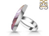Red Botswana Agate Adjustable Ring-ADJ-R RBA-2-53