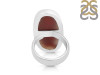 Red Botswana Agate Adjustable Ring-ADJ-R RBA-2-58