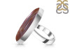 Red Botswana Agate Adjustable Ring-ADJ-R RBA-2-60