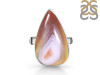 Red Botswana Agate Adjustable Ring-ADJ-R RBA-2-8