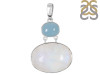 Moonstone Pendant-2SP RBM-1-122
