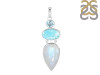 Moonstone Pendant-2SP RBM-1-158