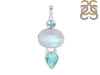 Moonstone Pendant-2SP RBM-1-170