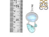 Moonstone Pendant-2SP RBM-1-198
