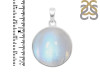 Moonstone Pendant-SP RBM-1-544