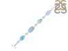 Moonstone/Larimar/Blue-Topaz Bracelet-BSL RBM-11-24