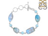Moonstone/Larimar/Blue-Topaz Bracelet-BSL RBM-11-24