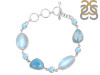 Moonstone/Larimar/Blue-Topaz Bracelet-BSL RBM-11-26