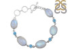Moonstone/Blue Topaz Bracelet-BSL RBM-11-59