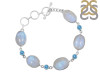 Moonstone/Blue Topaz Bracelet-BSL RBM-11-62