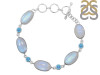 Moonstone/Blue Topaz Bracelet-BSL RBM-11-66