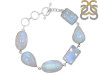 Moonstone/Blue Topaz Bracelet-BSL RBM-11-67