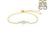 Moonstone Bracelet With Adjustable Camera Lock RBM-RDB-142.